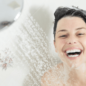 Lady in Shower